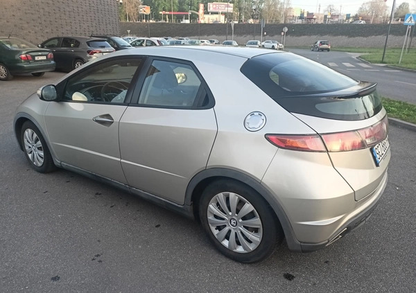 Honda Civic cena 21900 przebieg: 157000, rok produkcji 2008 z Sosnowiec małe 137